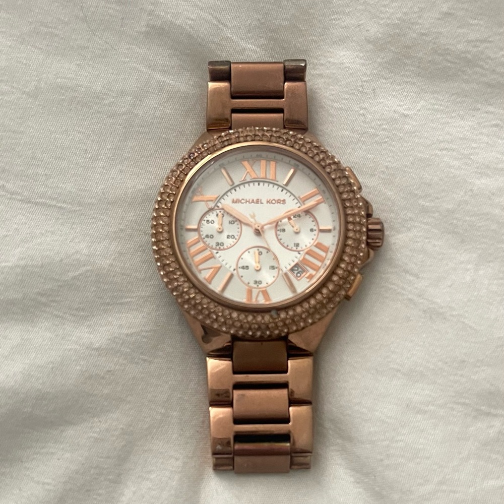 MK Rose Gold Watch